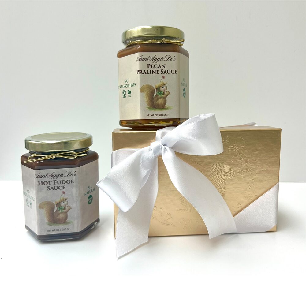 Gold Gift Box Sauce Duo